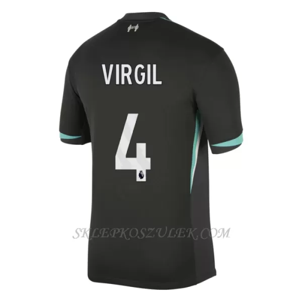 Koszulka Piłkarska Liverpool Virgil van Dijk 4 Dziecięca Wyjazdowa 2024/25
