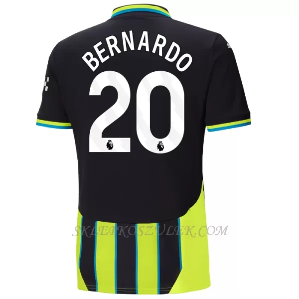 Koszulka Piłkarska Manchester City Bernardo Silva 20 Dziecięca Wyjazdowa 2024/25