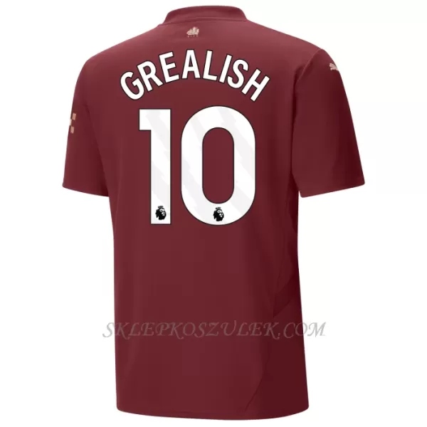 Koszulka Piłkarska Manchester City Jack Grealish 10 Dziecięca Alternatywna 2024/25
