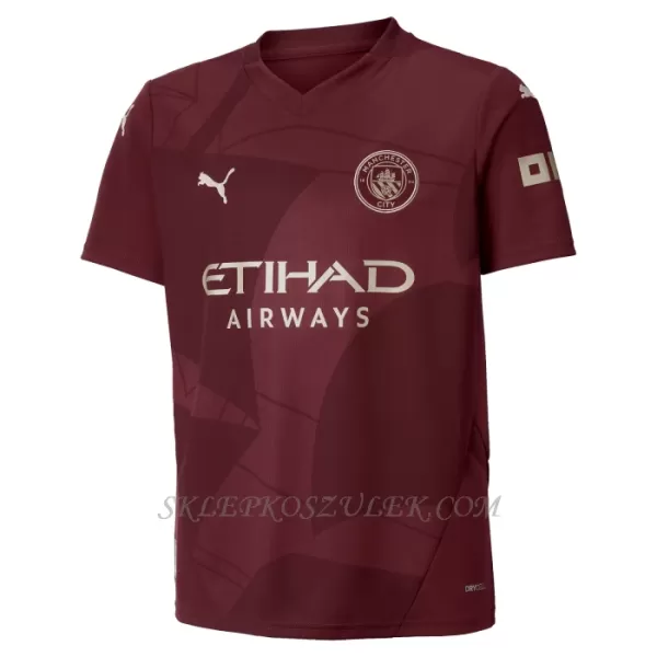 Koszulka Piłkarska Manchester City Jérémy Doku 11 Męska Alternatywna 2024/25