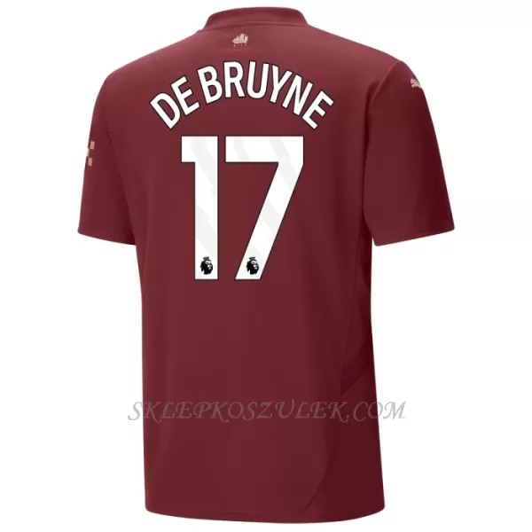 Koszulka Piłkarska Manchester City Kevin De Bruyne 17 Dziecięca Alternatywna 2024/25