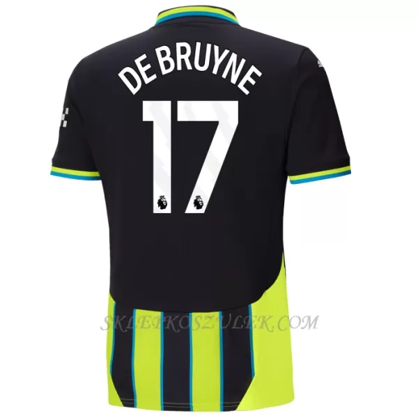 Koszulka Piłkarska Manchester City Kevin De Bruyne 17 Dziecięca Wyjazdowa 2024/25