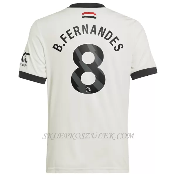 Koszulka Piłkarska Manchester United Bruno Fernandes 8 Męska Alternatywna 2024/25