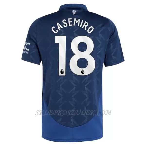 Koszulka Piłkarska Manchester United Casemiro 18 Męska Wyjazdowa 2024/25