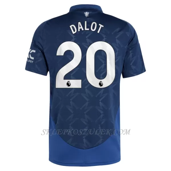 Koszulka Piłkarska Manchester United Diogo Dalot 20 Męska Wyjazdowa 2024/25