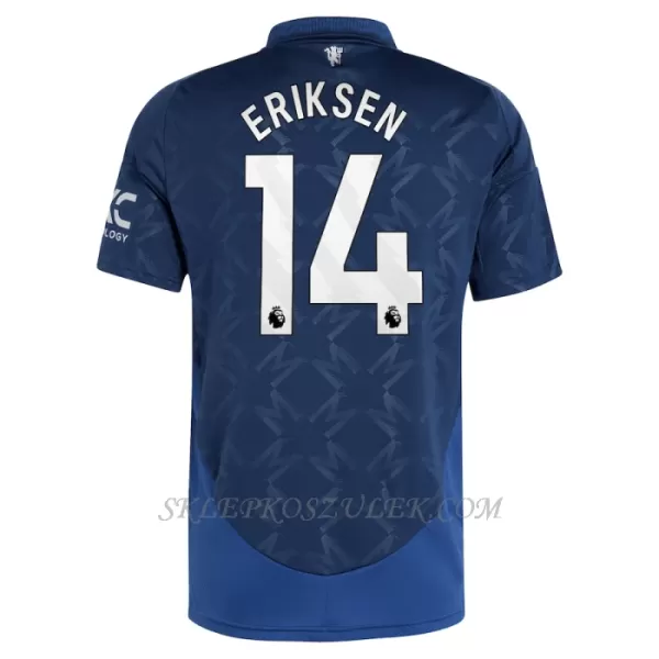 Koszulka Piłkarska Manchester United Eriksen 14 Męska Wyjazdowa 2024/25
