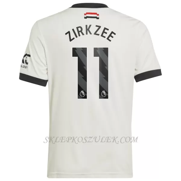 Koszulka Piłkarska Manchester United Joshua Zirkzee 11 Męska Alternatywna 2024/25