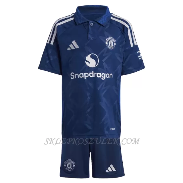 Koszulka Piłkarska Manchester United Kobbie Mainoo 37 Dziecięca Wyjazdowa 2024/25