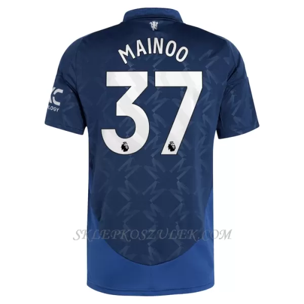 Koszulka Piłkarska Manchester United Kobbie Mainoo 37 Męska Wyjazdowa 2024/25