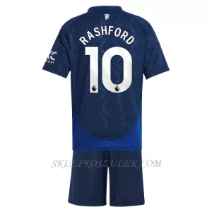 Koszulka Piłkarska Manchester United Marcus Rashford 10 Dziecięca Wyjazdowa 2024/25