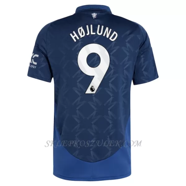 Koszulka Piłkarska Manchester United Rasmus Højlund 9 Męska Wyjazdowa 2024/25