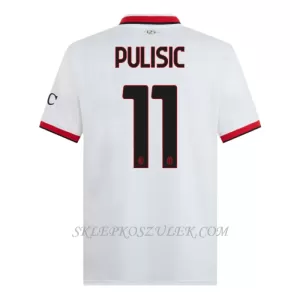 Koszulka Piłkarska AC Milan Christian Pulišić 11 Męska Wyjazdowa 2024/25