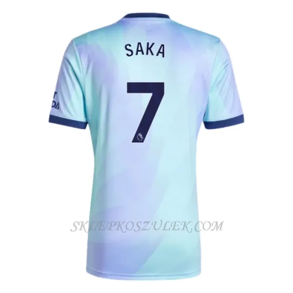 Koszulka Piłkarska Arsenal Bukayo Saka 7 Dziecięca Alternatywna 2024/25