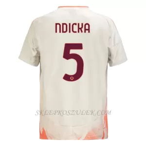 Koszulka Piłkarska AS Roma Ndicka 5 Męska Wyjazdowa 2024/25