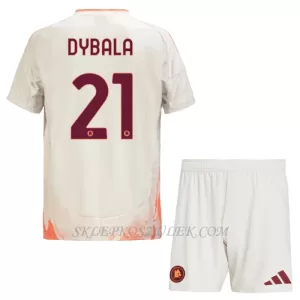 Koszulka Piłkarska AS Roma Paulo Dybala 21 Dziecięca Wyjazdowa 2024/25