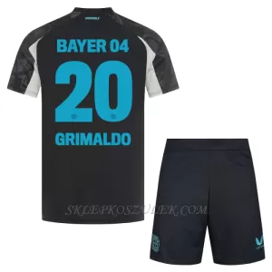 Koszulka Piłkarska Bayer 04 Leverkusen Alejandro Grimaldo 20 Dziecięca Alternatywna 2024/25