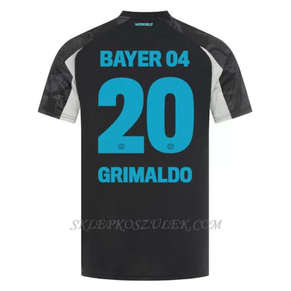 Koszulka Piłkarska Bayer 04 Leverkusen Alejandro Grimaldo 20 Dziecięca Alternatywna 2024/25