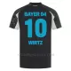 Koszulka Piłkarska Bayer 04 Leverkusen Florian Wirtz 10 Dziecięca Alternatywna 2024/25