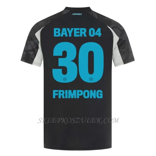 Koszulka Piłkarska Bayer 04 Leverkusen Jeremie Frimpong 30 Dziecięca Alternatywna 2024/25