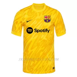 Koszulka Piłkarska Bramkarska FC Barcelona Dziecięca Wyjazdowa 2024/25