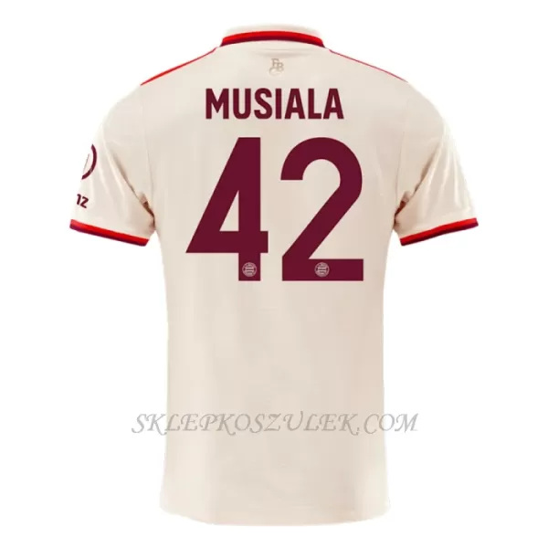 Koszulka Piłkarska FC Bayern Monachium Jamal Musiala 42 Dziecięca Alternatywna 2024/25