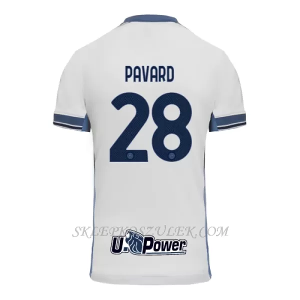 Koszulka Piłkarska Inter Mediolan Benjamin Pavard 28 Dziecięca Wyjazdowa 2024/25