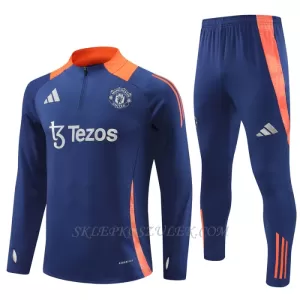 Manchester United Zestaw Bluzy Treningowej Męska 2024/25 Navy