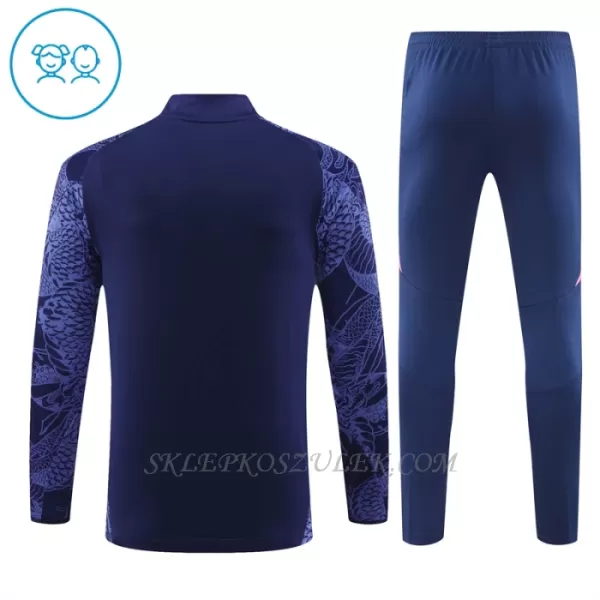 Real Madryt Zestaw Bluzy Treningowej Dziecięca Dragon 2024/25 Navy