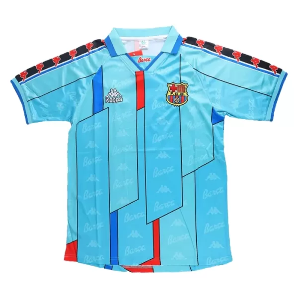 Koszulka Piłkarska FC Barcelona 1996-97 Męska Wyjazdowa Retro