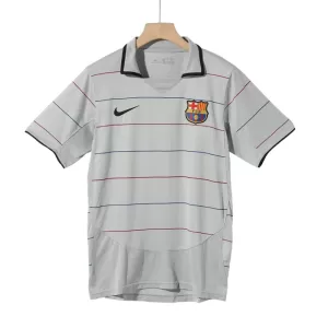 Koszulka Piłkarska FC Barcelona 2003-04 Męska Wyjazdowa Retro