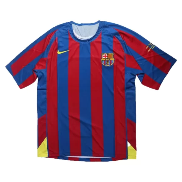 Koszulka Piłkarska FC Barcelona 2005-06 Męska Domowa Retro