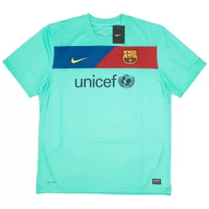 Koszulka Piłkarska FC Barcelona 2010-11 Męska Wyjazdowa Retro