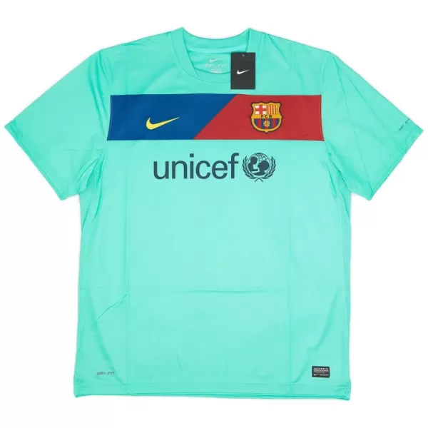 Koszulka Piłkarska FC Barcelona 2010-11 Męska Wyjazdowa Retro