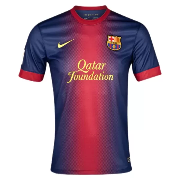 Koszulka Piłkarska FC Barcelona 2012-13 Męska Domowa Retro