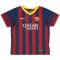 Koszulka Piłkarska FC Barcelona 2013-14 Męska Domowa Retro