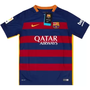 Koszulka Piłkarska FC Barcelona 2015-16 Męska Domowa Retro