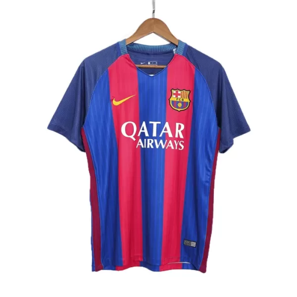 Koszulka Piłkarska FC Barcelona 2016-17 Męska Domowa Retro