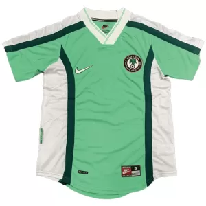 Koszulka Piłkarska Nigeria Męska Domowa Retro 1998 Koszulka Piłkarska Nigeria Męska Domowa Retro 1998