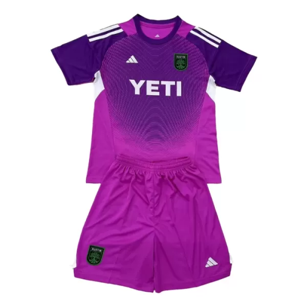 Koszulka Piłkarska Bramkarska Austin FC Dziecięca 2025/26 Koszulka Piłkarska Bramkarska Austin FC Dziecięca 2025/26