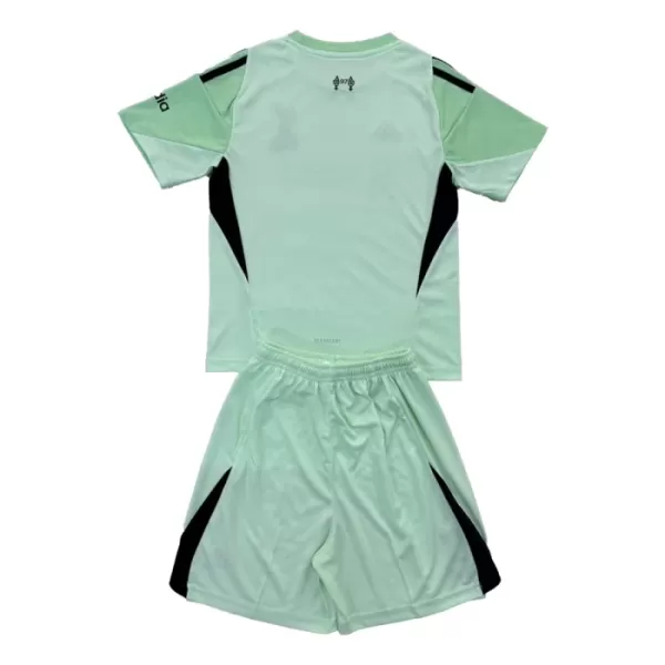 Koszulka Piłkarska Bramkarska Liverpool Dziecięca 2025/26 Zielony