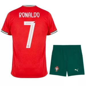 Koszulka Piłkarska Portugalia Cristiano Ronaldo 7 Dziecięca Domowa 2025