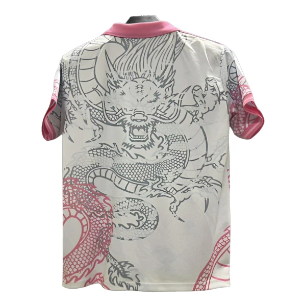 Koszulka Piłkarska Real Madryt Męska Dragon 2025/26 Biały