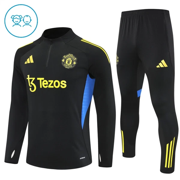 Manchester United Zestaw Bluzy Treningowej Dziecięca 2025/26 Manchester United Zestaw Bluzy Treningowej Dziecięca 2025/26