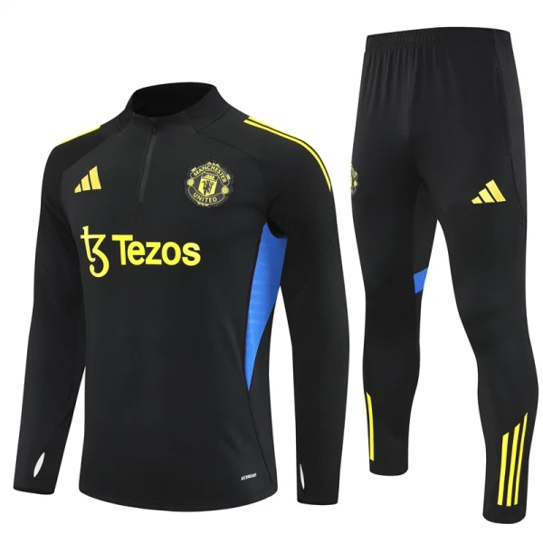 Manchester United Zestaw Bluzy Treningowej Męska 2025/26 Manchester United Zestaw Bluzy Treningowej Męska 2025/26