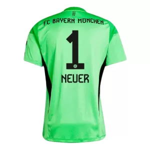 Koszulka Piłkarska Bramkarska FC Bayern Monachium Manuel Neuer 1 Męska 2025/26 Zielony Koszulka Piłkarska Bramkarska FC Bayern Monachium Manuel Neuer 1 Męska 2025/26 Zielony