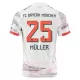 Koszulka Piłkarska FC Bayern Monachium Thomas Müller 25 Dziecięca Wyjazdowa 2025/26