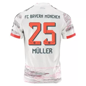 Koszulka Piłkarska FC Bayern Monachium Thomas Müller 25 Męska Wyjazdowa 2025/26 Koszulka Piłkarska FC Bayern Monachium Thomas Müller 25 Męska Wyjazdowa 2025/26