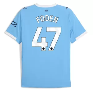 Koszulka Piłkarska Manchester City Phil Foden 47 Męska Domowa 2025/26