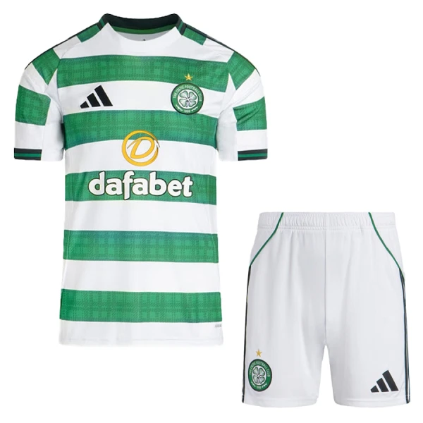 Koszulka Piłkarska Celtic Glasgow Dziecięca Domowa 2025/26