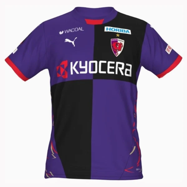 Koszulka Piłkarska Kyoto Sanga Męska Domowa 2025/26 Koszulka Piłkarska Kyoto Sanga Męska Domowa 2025/26